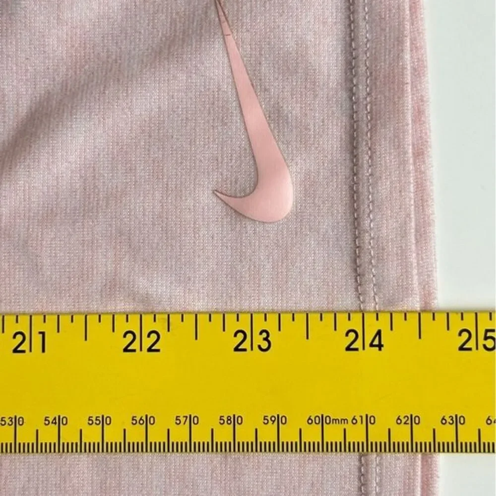 Nike Dri-fit Light Pink Long Sleeve Lightweight Hoodie M